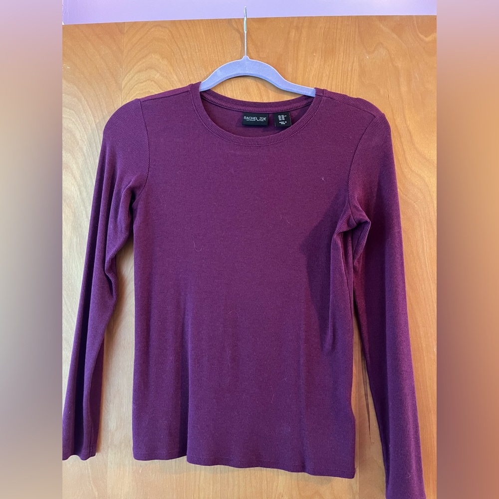 Rachel Zoe purple long sleeve